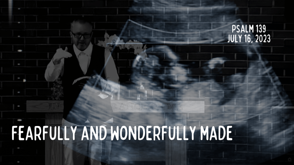 Fearfully and Wonderfully Made [Sermon, Psalm&nbsp;139]