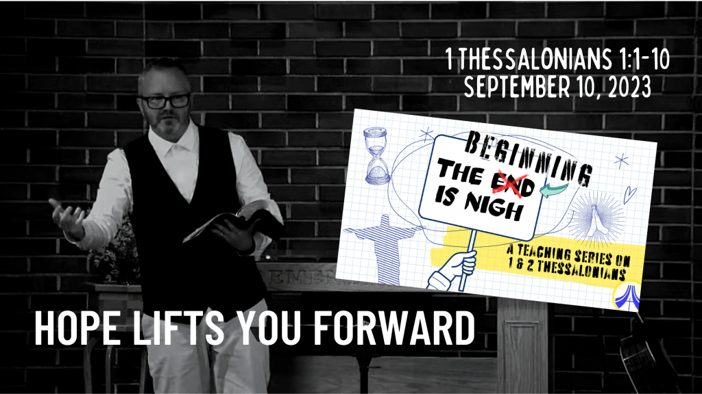 Hope lifts you forward&nbsp;[Sermon]