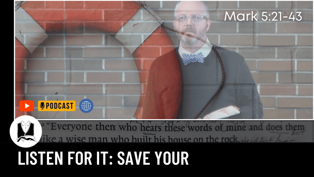 Listen For It: Save&nbsp;Your