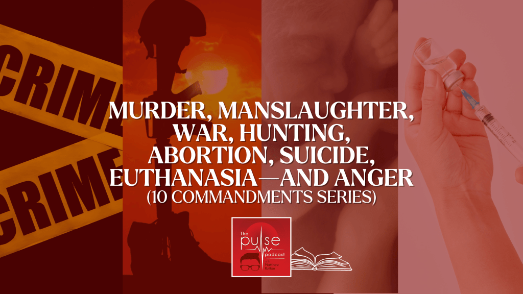 Murder, Manslaughter, War, Hunting, Abortion, Suicide, Euthanasia—and&nbsp;Anger